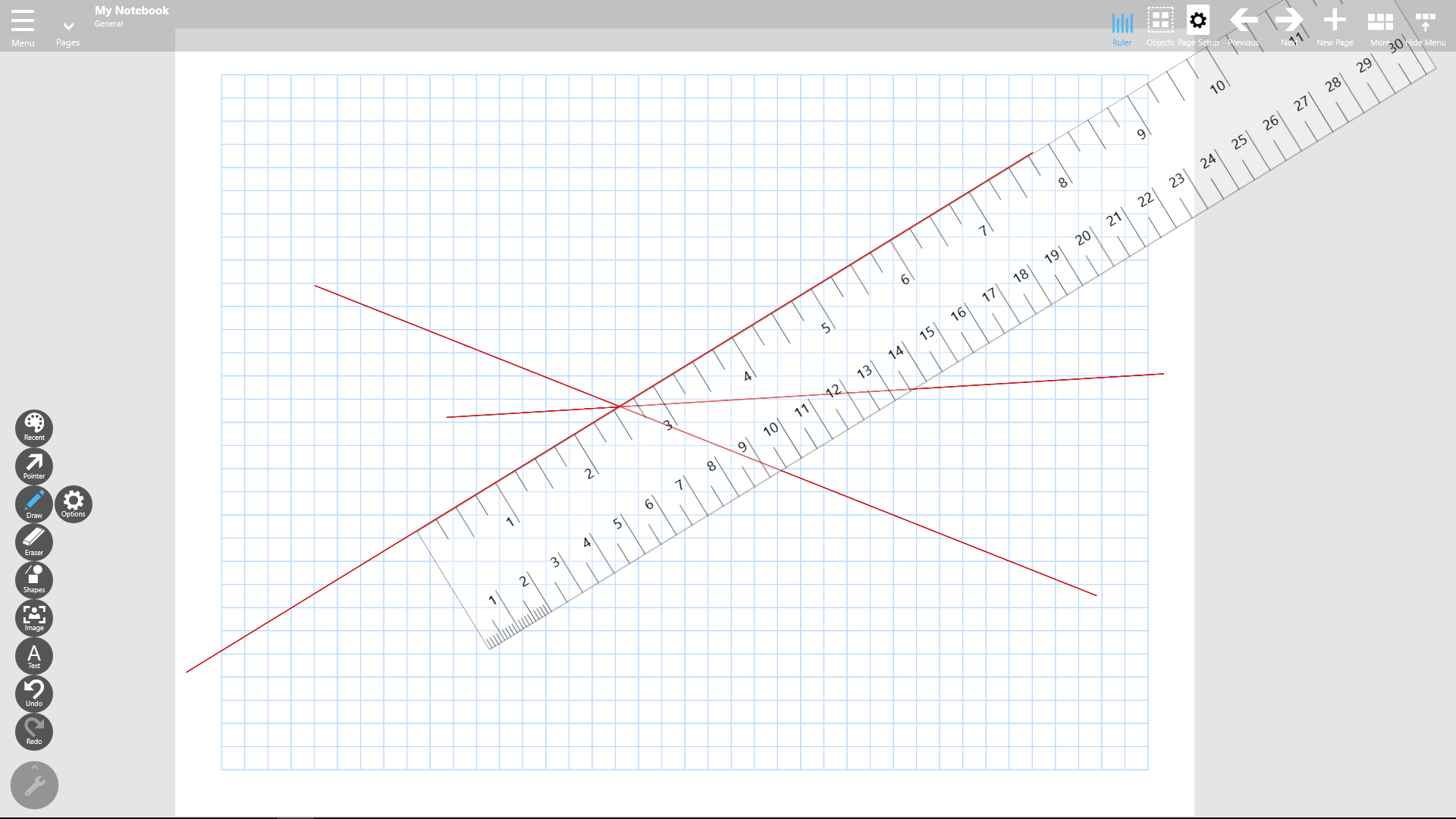 Notebook Pro 2.0 Gets Virtual Rulers for Digital Paper Drawing and